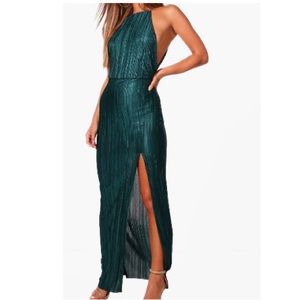 Brand new slit long dress